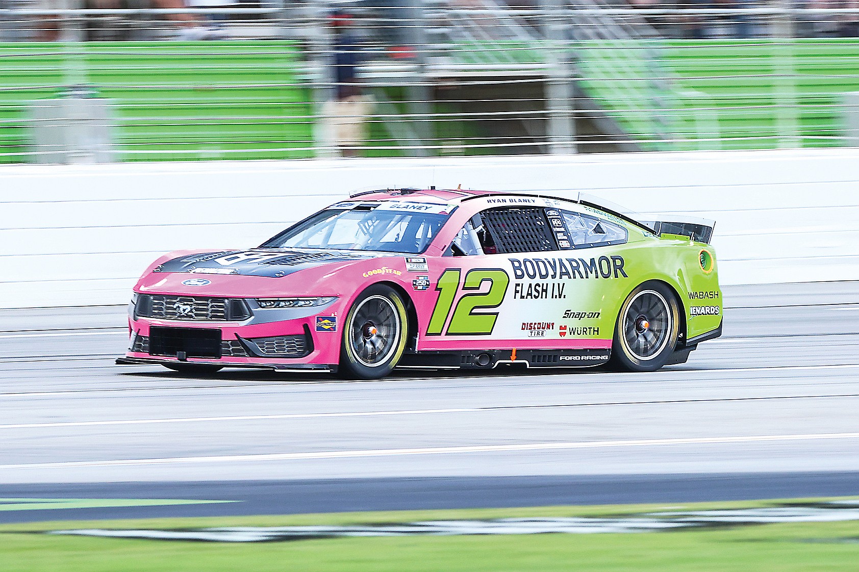 Qualifying rained out, Blaney placed in pole for Window World 450 ...
