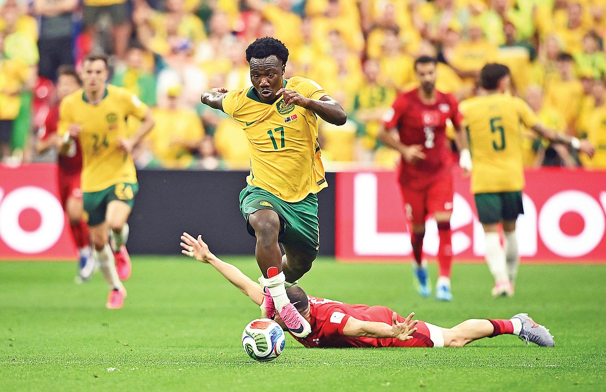 Australia wins 2-0 to spoil Turkey’s return to World Cup