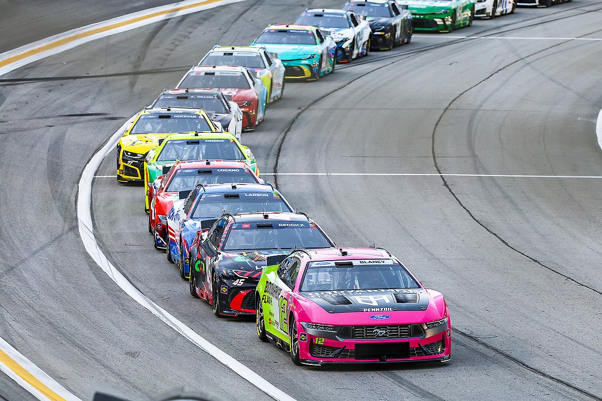 Blaney emerges from rain-soaked Georgia race with overtime win