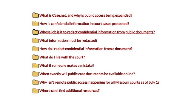 Missouri Courts guide public through Case.net changes with new web page ...