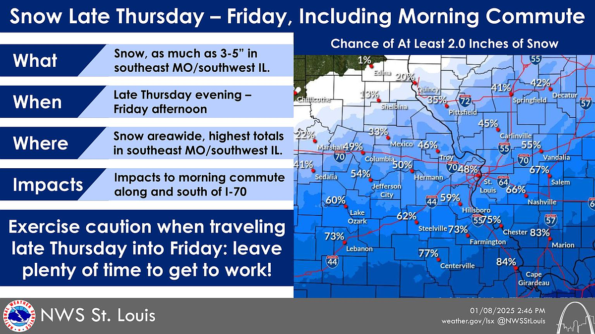 More snow expected tonight in Mid-Missouri | Jefferson City News Tribune