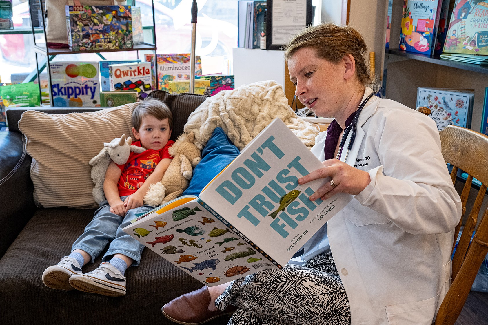 New doctor storytime aims to make doctor visits less scary | Jefferson ...