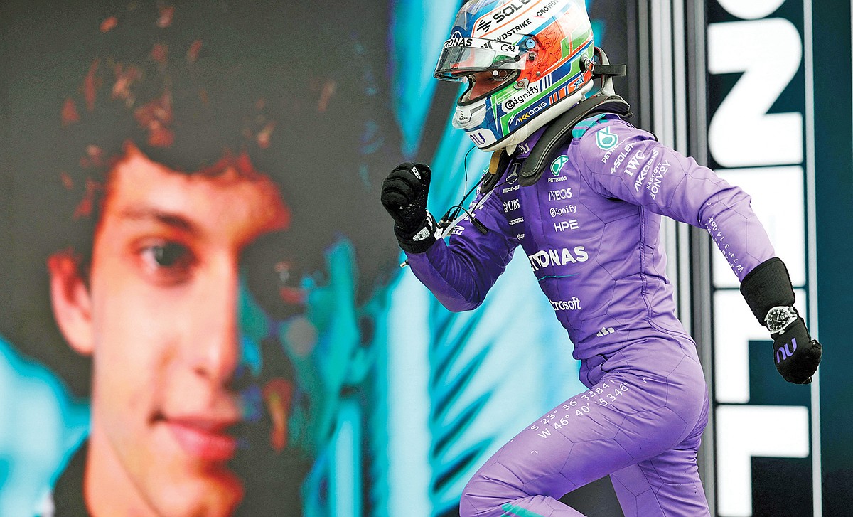 Three straight F1 wins for Antonelli