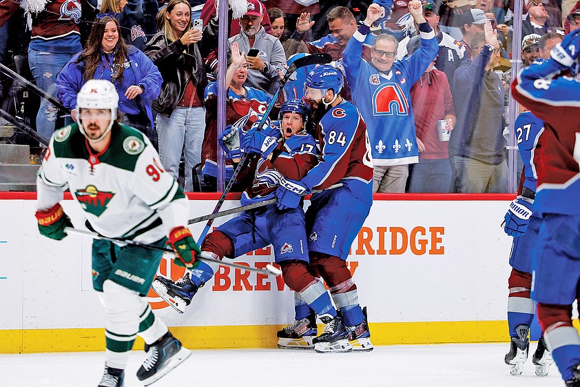 Avalanche erase 3-0 deficit in Game 5, eliminate Wild in overtime ...