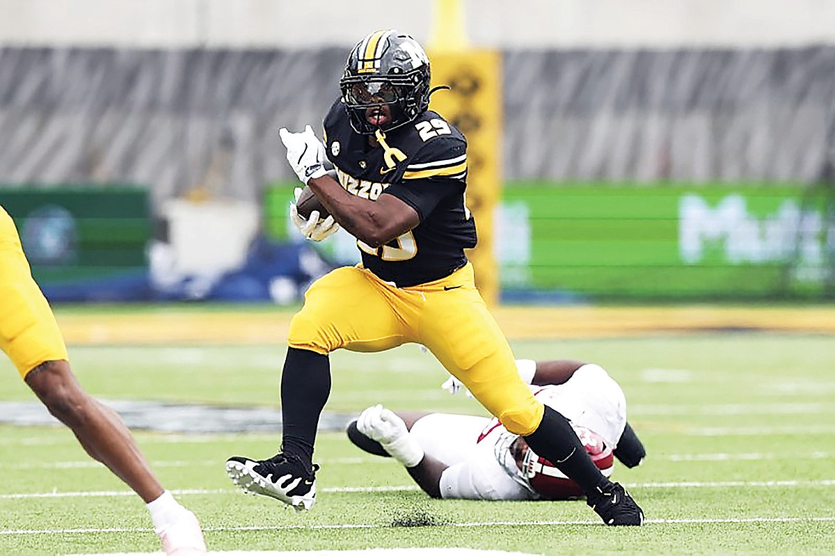 Missouri running back Hardy on the mend after being shot