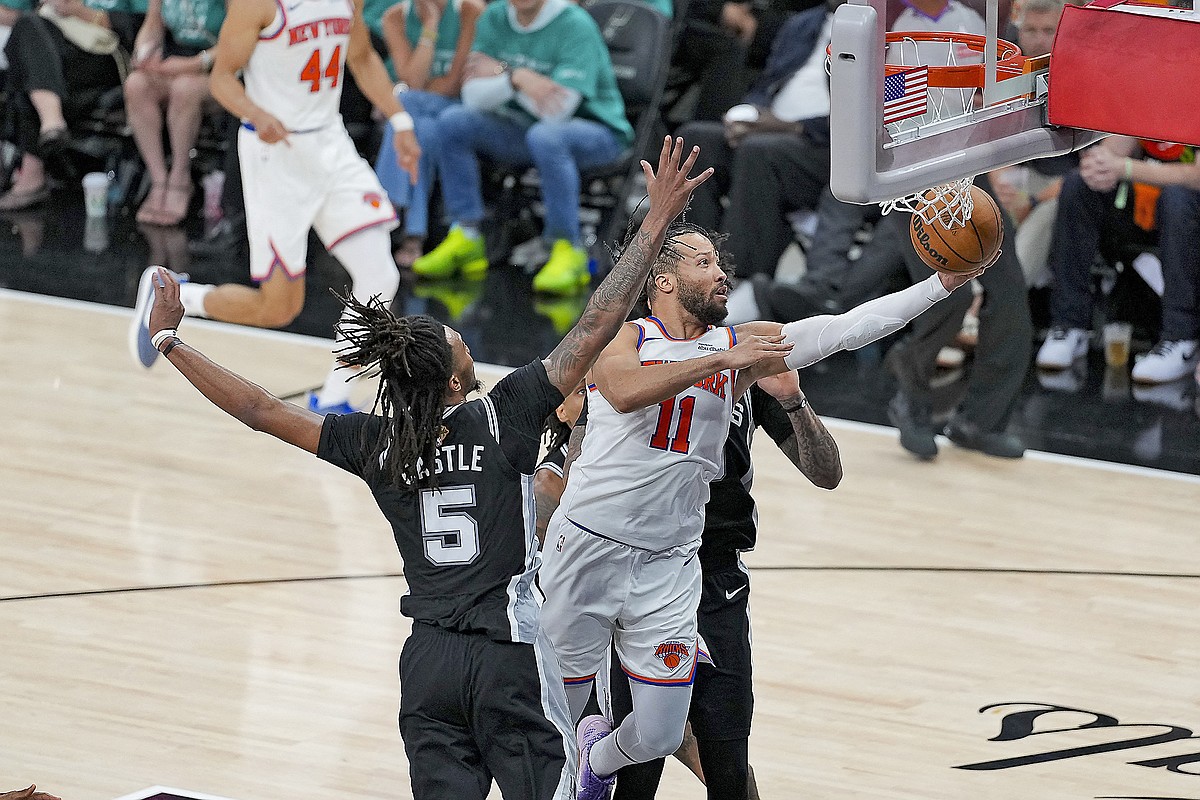 Brunson sparks Knicks’ rally past Spurs in NBA Finals opener