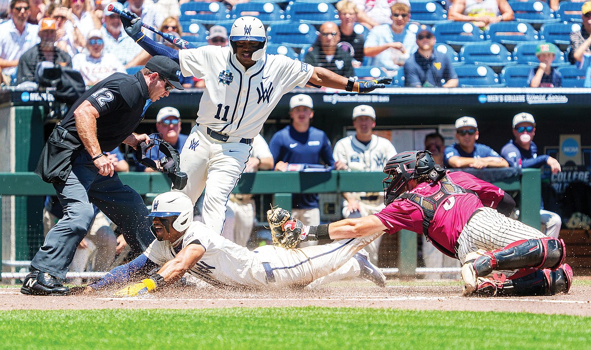 West Virginia tops Troy in Men's College World Series debut