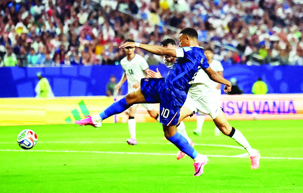 World Cup: Mbappe scores twice to lead France to 3-0 win against Iraq