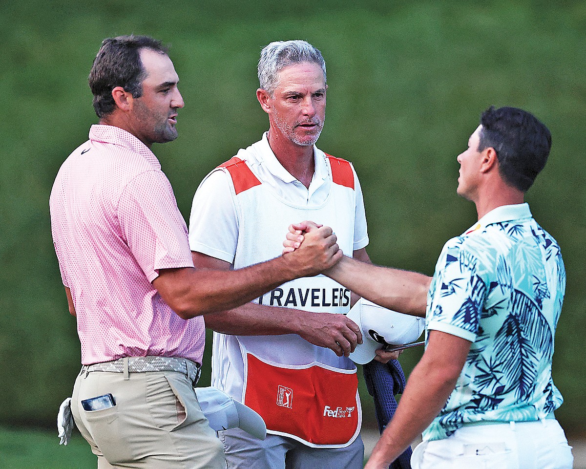 Hovland sinks putt, Scheffler to take Travelers Championship in playoff