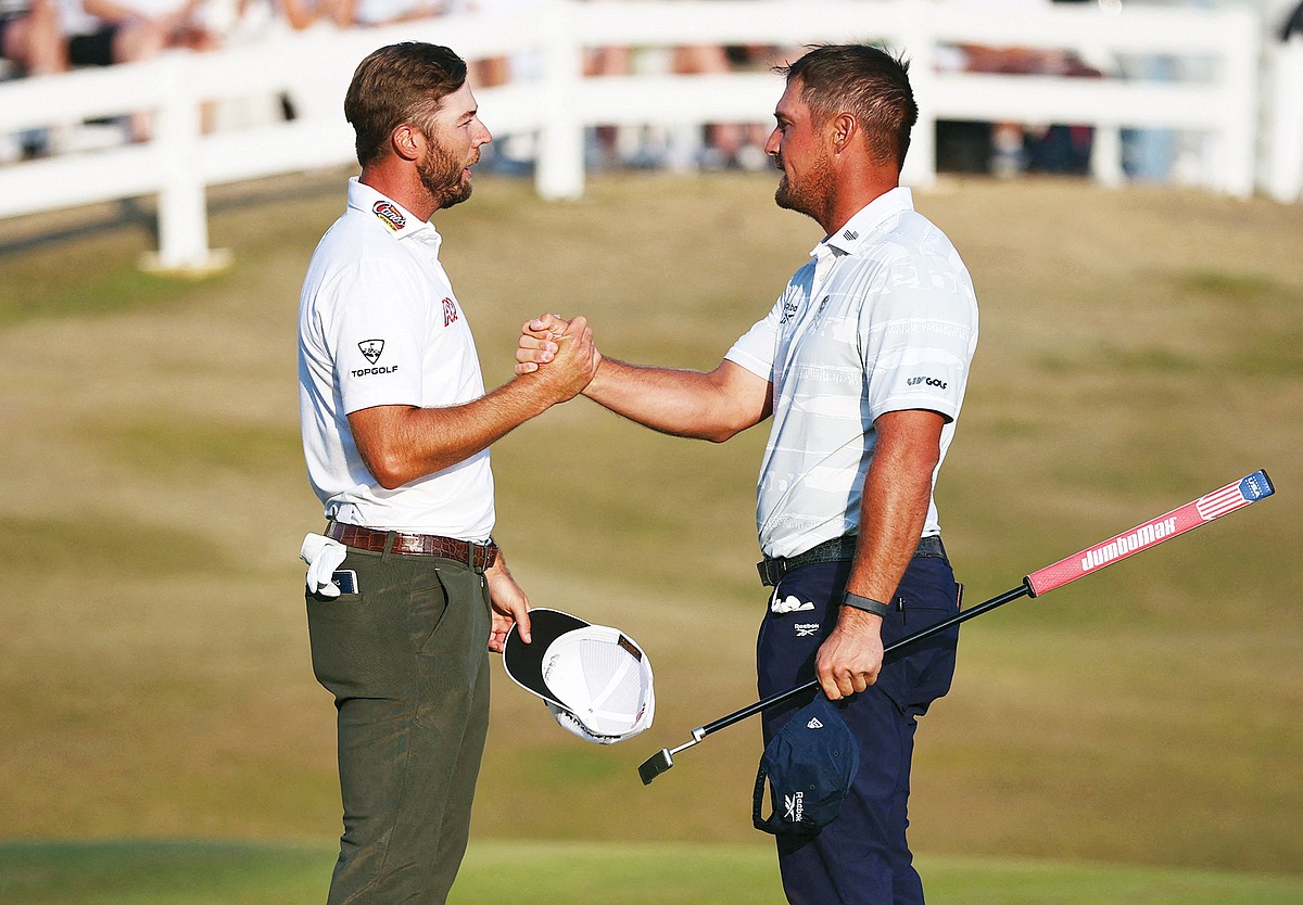 Burns takes lead at British Open, DeChambeau shrugs off penalty to stay in mix