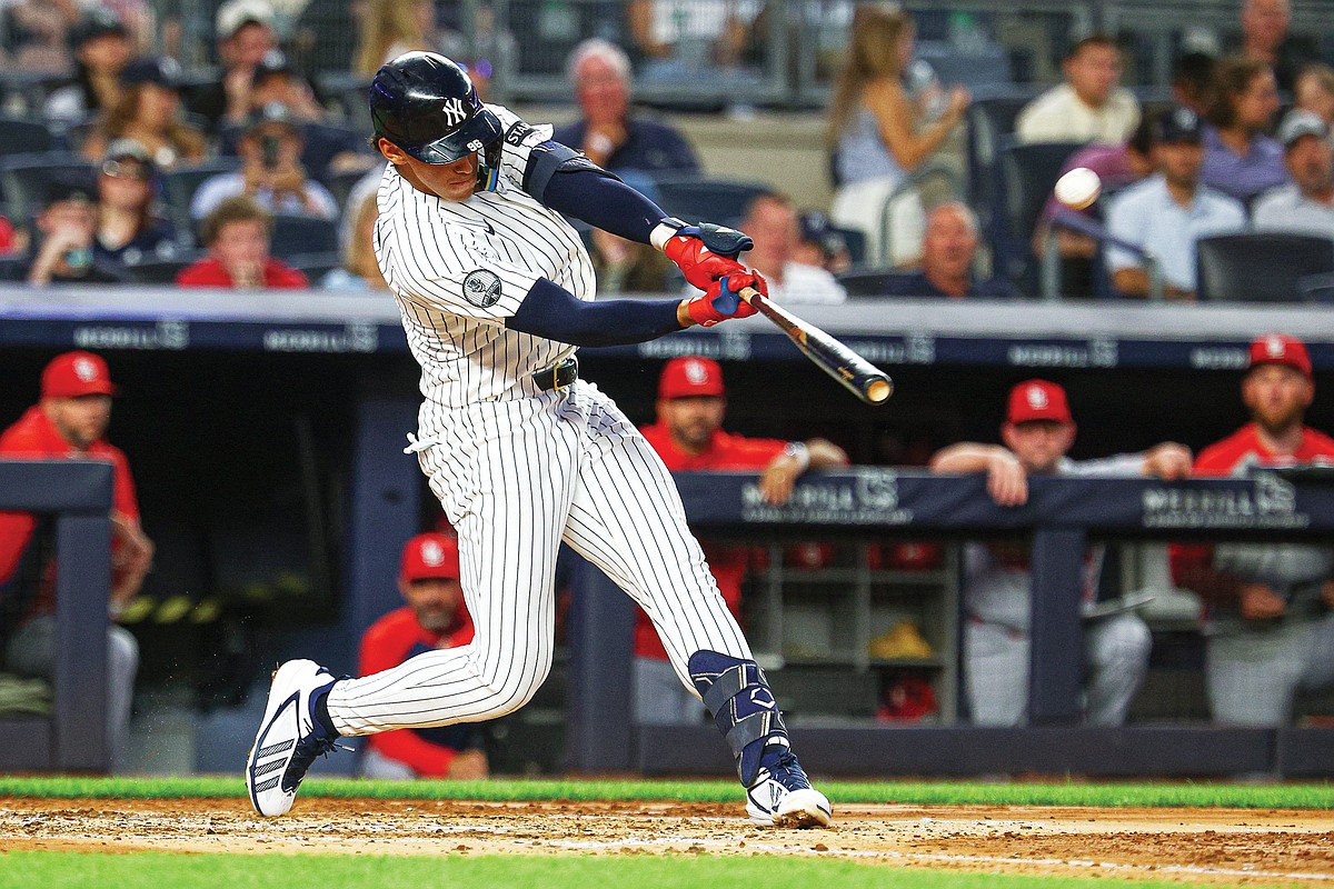 Lombard Jr. homers in debut as Yankees blank Cardinals 2-0