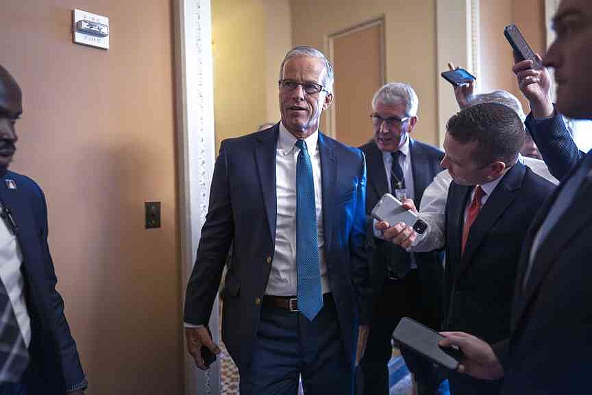 Senate Republicans advance Trump's tax and spending cuts bill after ...