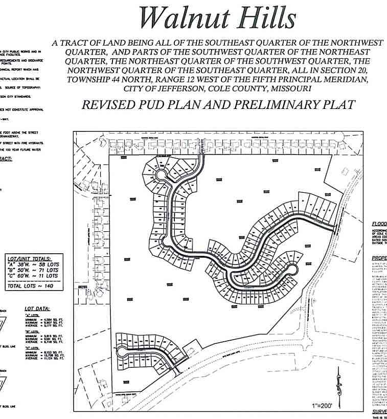 63 Rock Ridge Rd Developer to reduce Walnut Hills subdivision | Jefferson City News Tribune