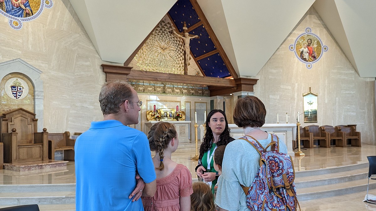 Visitors Impressed with Cathedral Renovations
