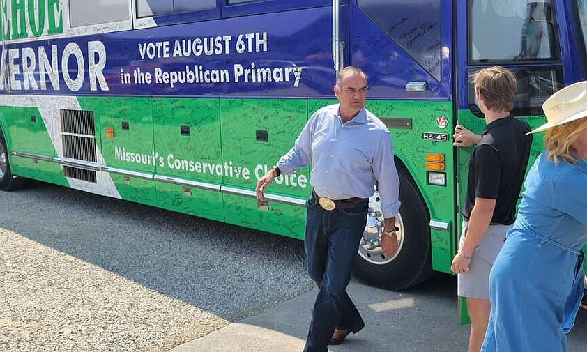 Kehoe campaign for governor riding on bus owned by lobbyist for Chinese ...