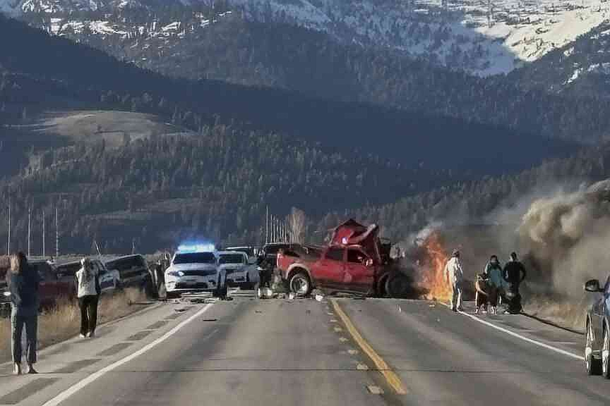 International tourists killed in crash near Yellowstone National Park