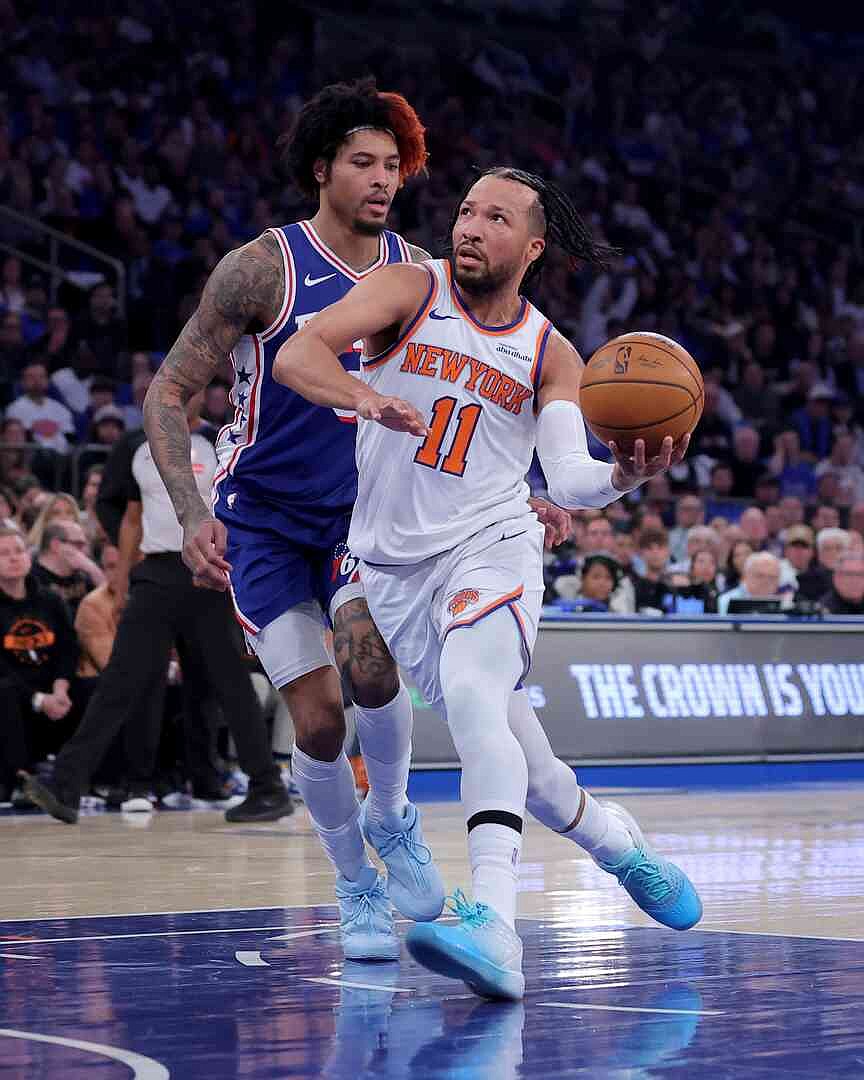 Knicks riding streak of big wins entering Game 2 vs. 76ers