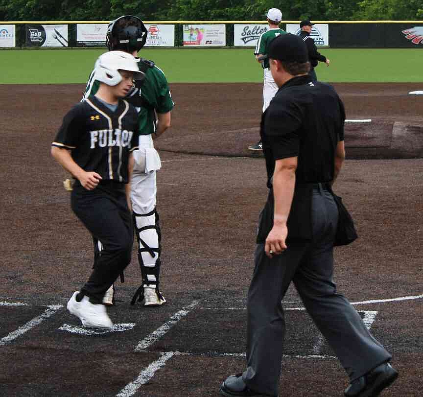 On Friday, North Callaway and Fulton baseball played as part of the Southern Boone tournament. After a slow start from both teams, the two Callaway county schools would combine for 11 runs in the final three innings of the game which includ