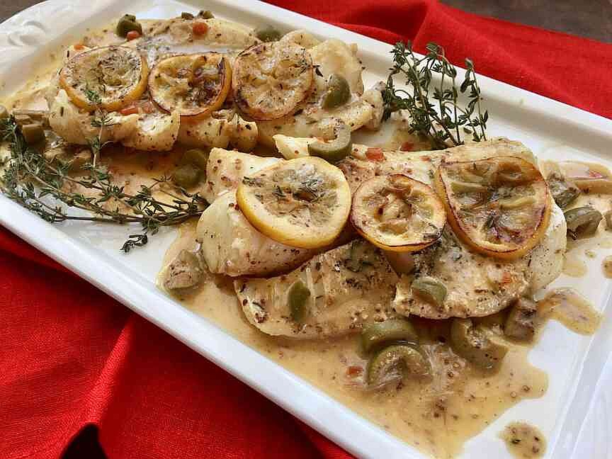 Cod with lemon dijon makes refreshing, healthy meal