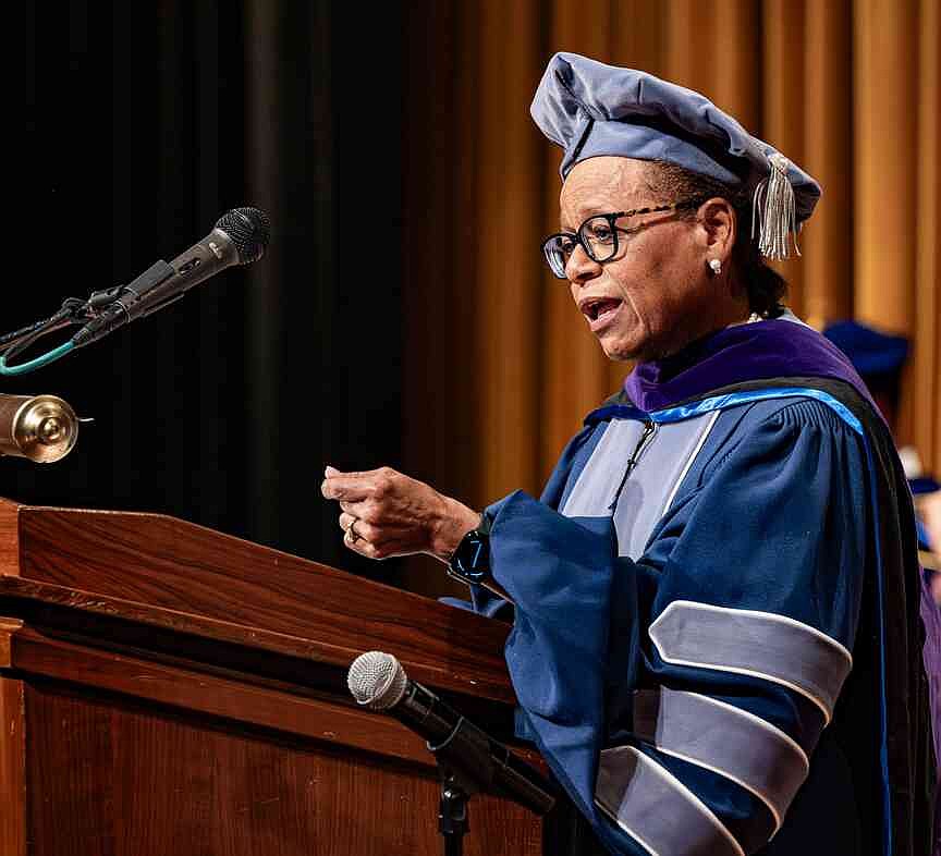 Minnesota chief justice shares importance of education with LU students