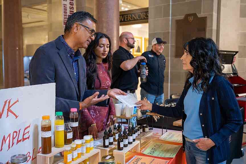 Missouri businesses showcase goods at Capitol