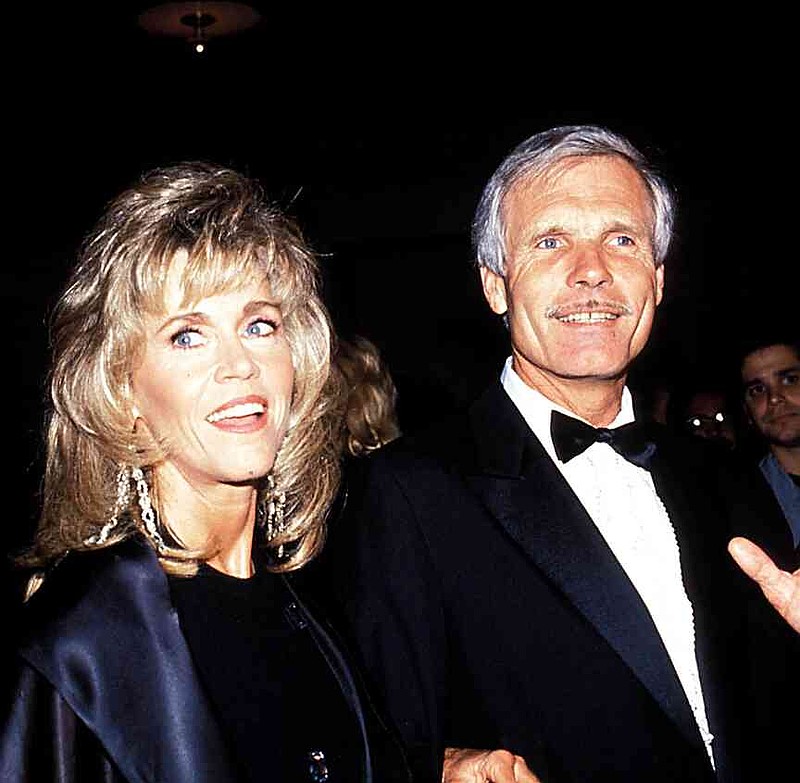 Jane Fonda and Ted Turner in 1990. (Judie Burstein/ZUMA Press Wire/TNS)