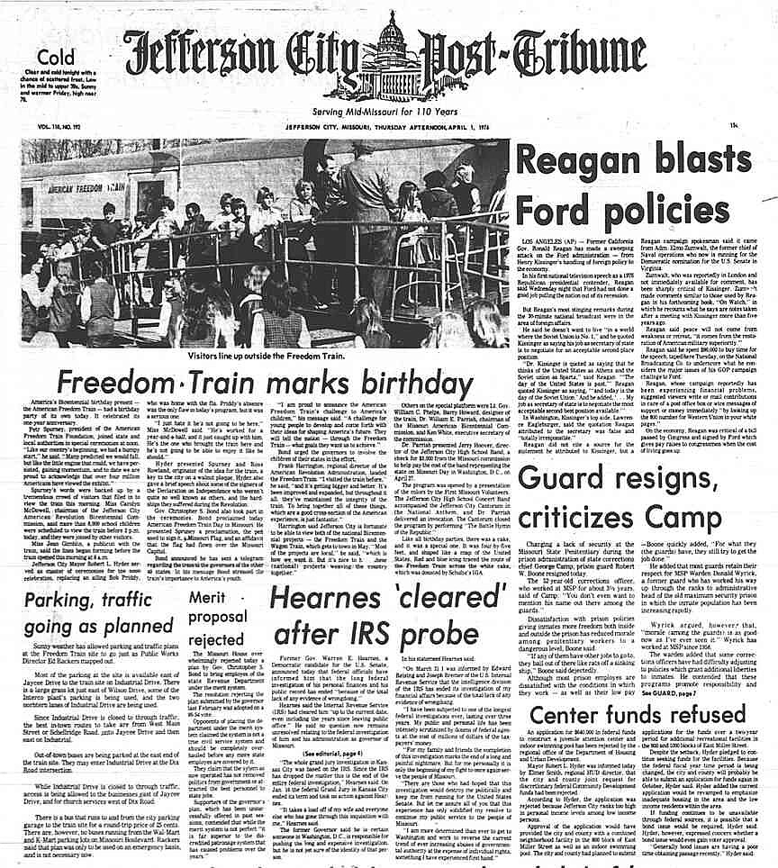 50 years later, organizers recall Jefferson City's bicentennial celebration