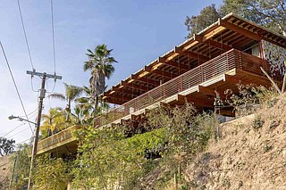 Midcentury compound on an 'unbuildable' LA hillside took 12 years