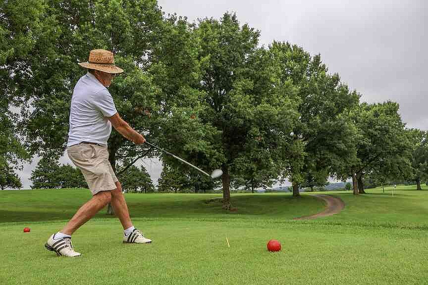 Golfers brave dreary weather, raise money for nursing school scholarships