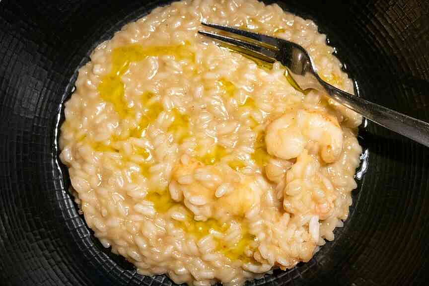 This scampi risotto flies you straight to coastal Croatia