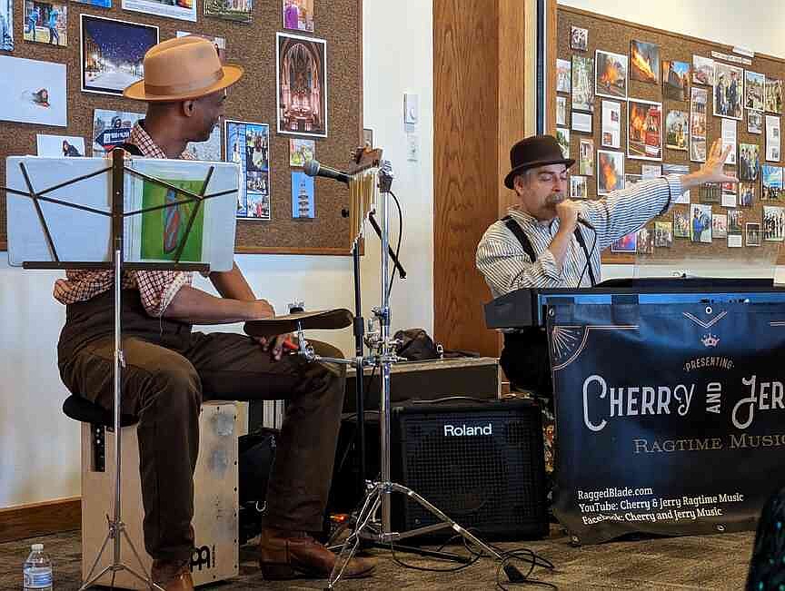 Ragtime duo to perform at last Backyard Concert summer series