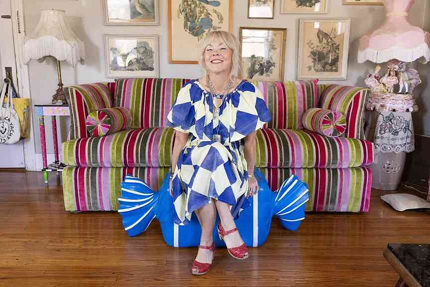 Victorian parlor meets Candyland: Inside maximalist apartment of Los Angeles stylist