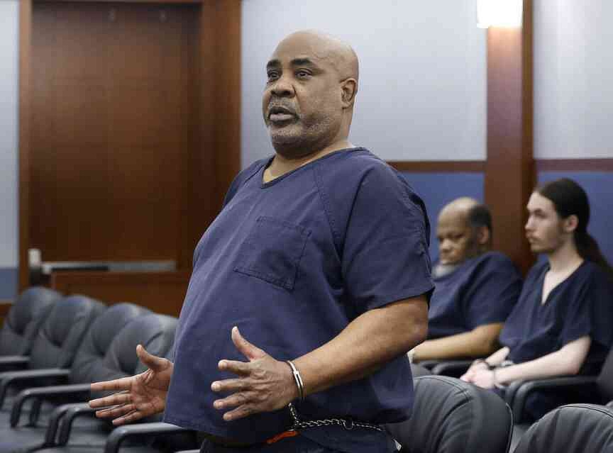 Once an ‘expert’ on Tupac’s murder mystery, Davis now on trial for killing rapper