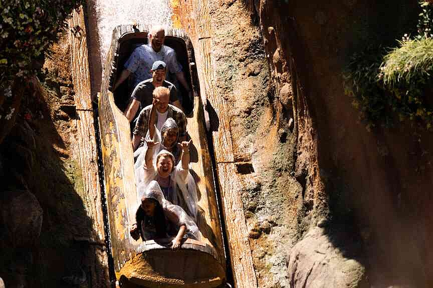 Disneyland warns riders not to stand up on log-flume ride or risk getting booted from park | Jefferson City News-Tribune
