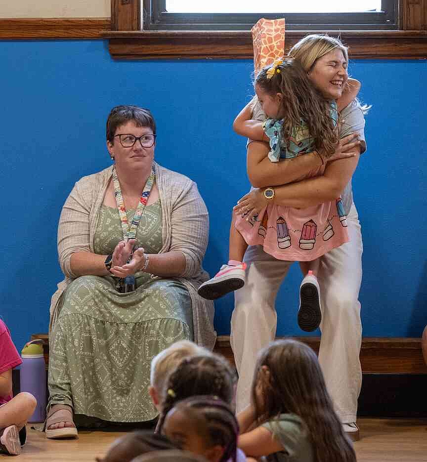 Kindergartners find their place at West Elementary