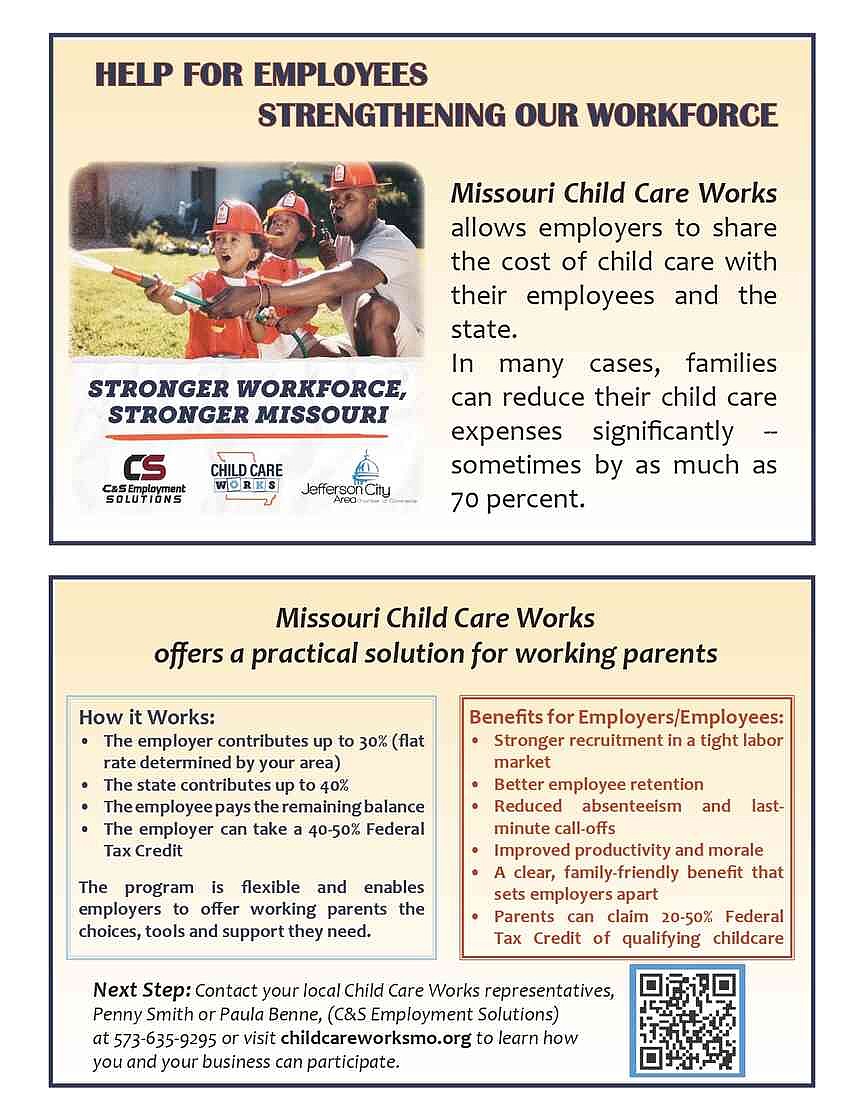 Jefferson City triples funding for employee child care program