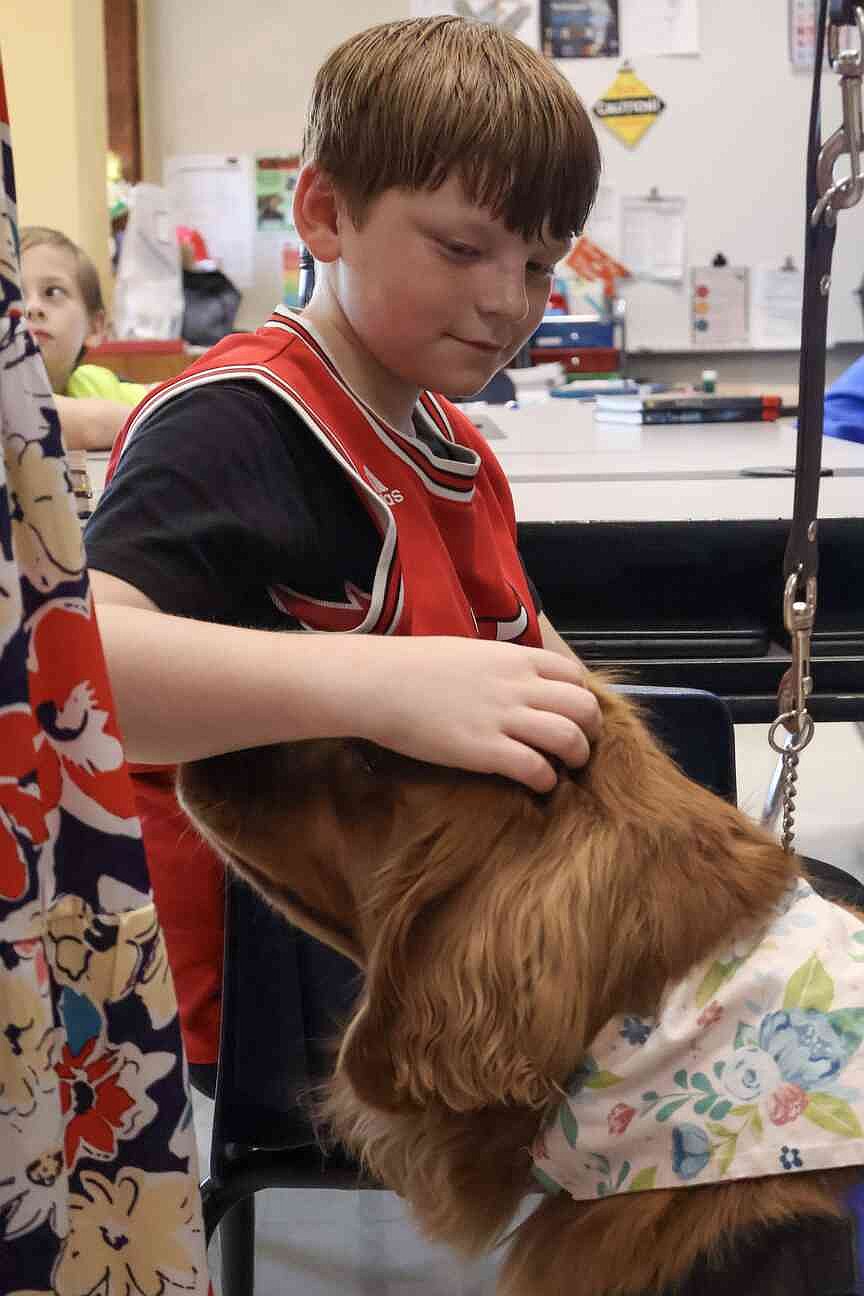 Therapy dog brings comfort to East Elementary | Jefferson City News-Tribune
