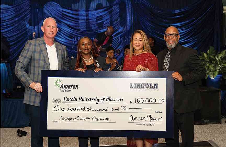 Ameren gives $100,000 to Lincoln University for student workforce preparedness